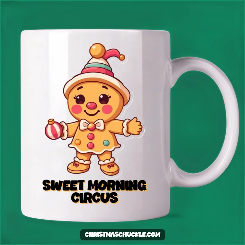Funny Clown Gingerbread Mug: A Hilarious Holiday Circus Gift