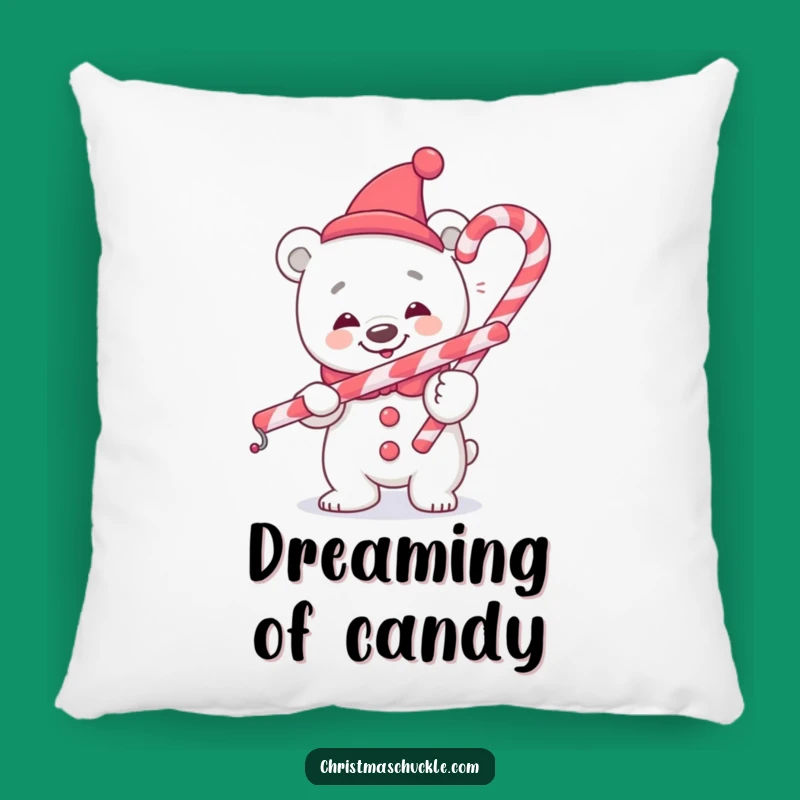 Comfy Polar Bear Clown Pillow, Balancing Act Comfort, Cozy Gift