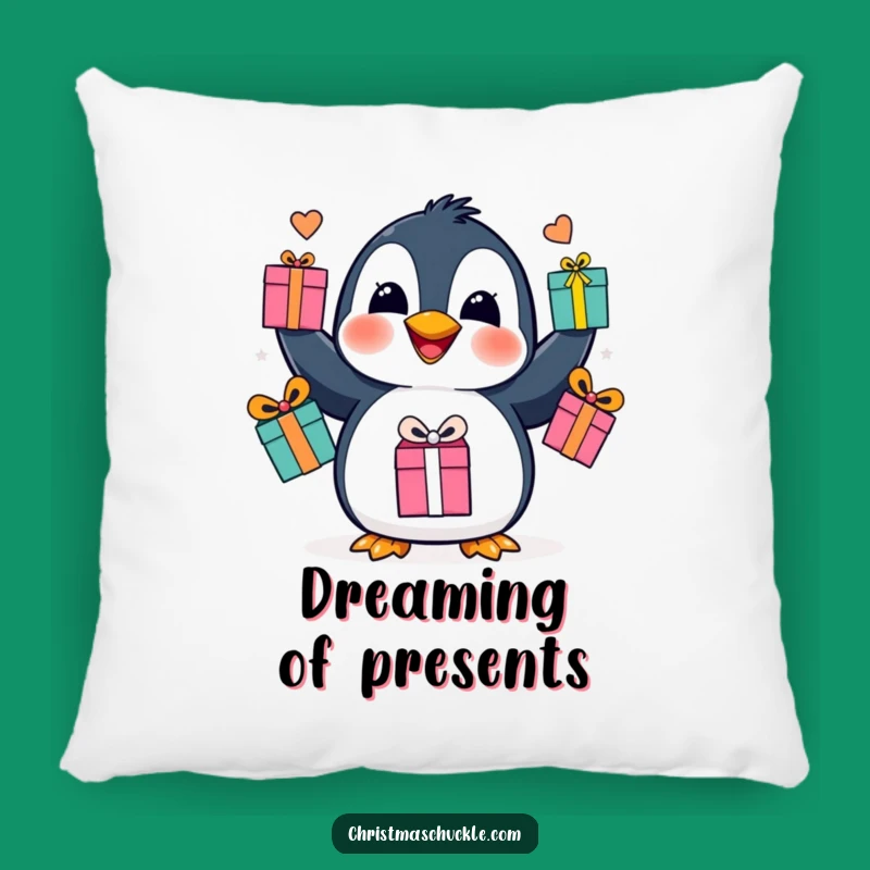Funny Penguin Juggling Pillow: Cozy Comfort with a Side of Fun