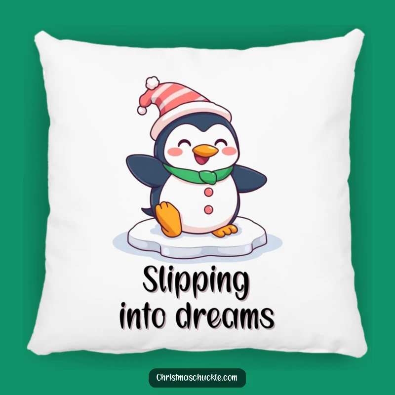 Funny Penguin Clown Pillow - Cozy Comfort with a Hilarious Slip