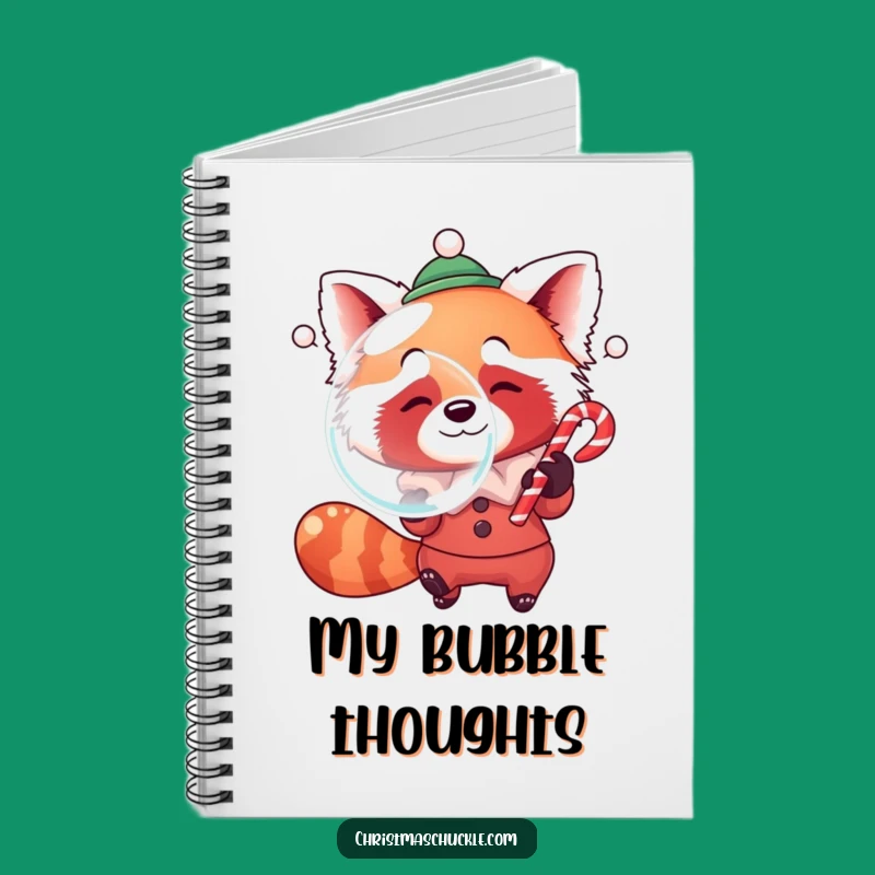 Funny Red Panda Clown Notebook: Jot Down Sweet Ideas