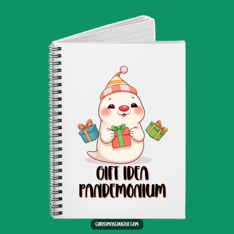 Funny Seal Clown Notebook: Hilarious Juggling Presents for Your Creative Thoughts