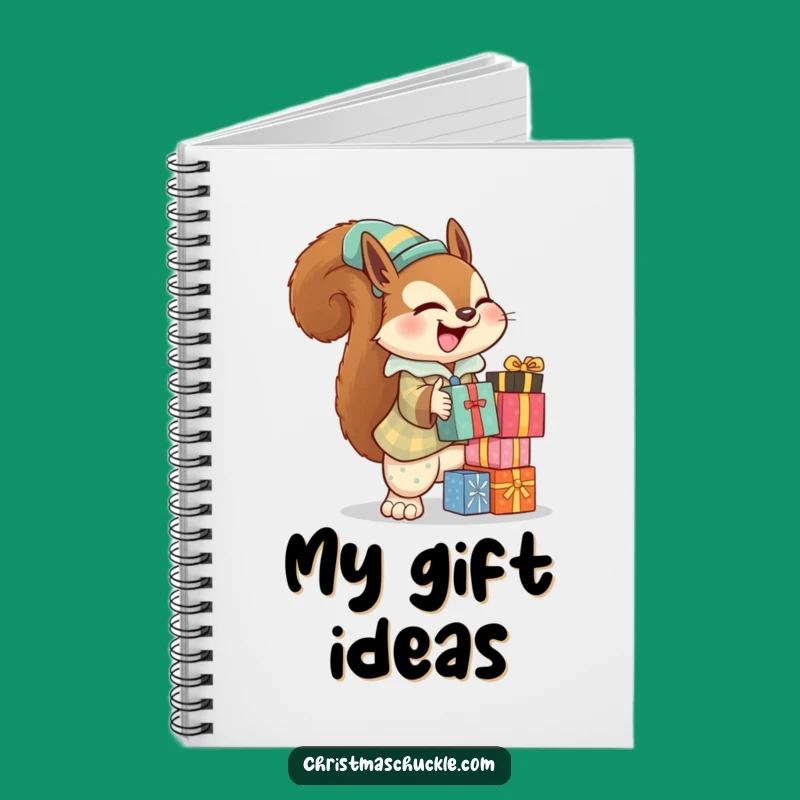 Funny Squirrel Clown Notebook: Journal Your Festive Thoughts, Inspiring Whimsical Funny Gift