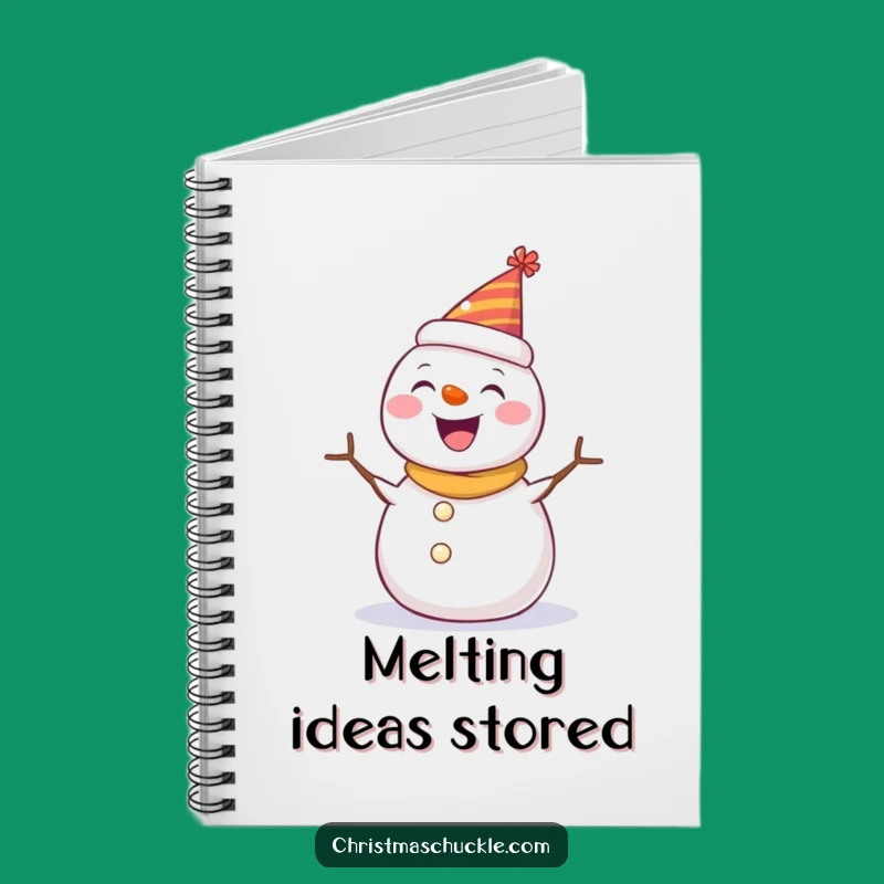 Funny Snowman Party Hat Notebook: Hilarious Diary for Jotting Down Joyful Thoughts!