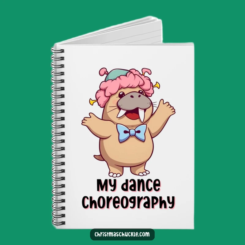 Funny Walrus Clown Notebook: Jot Down Ideas with Arctic Style