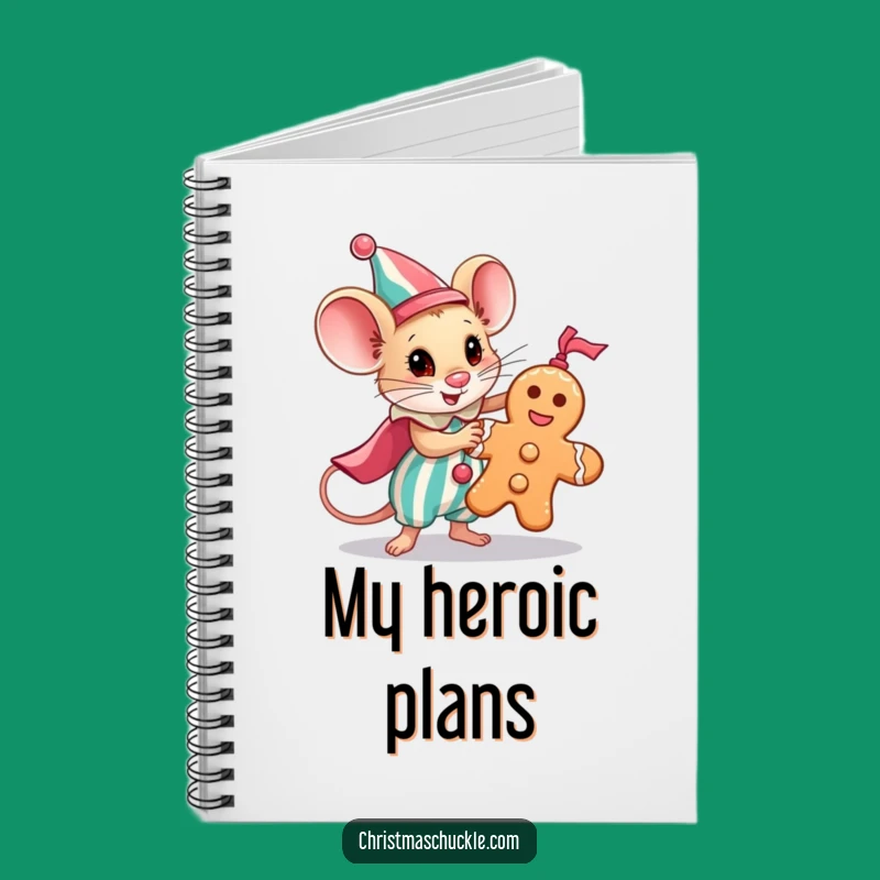 Funny Hero Mouse Clown Notebook: Jot Down Ideas With This Hilarious Gift!
