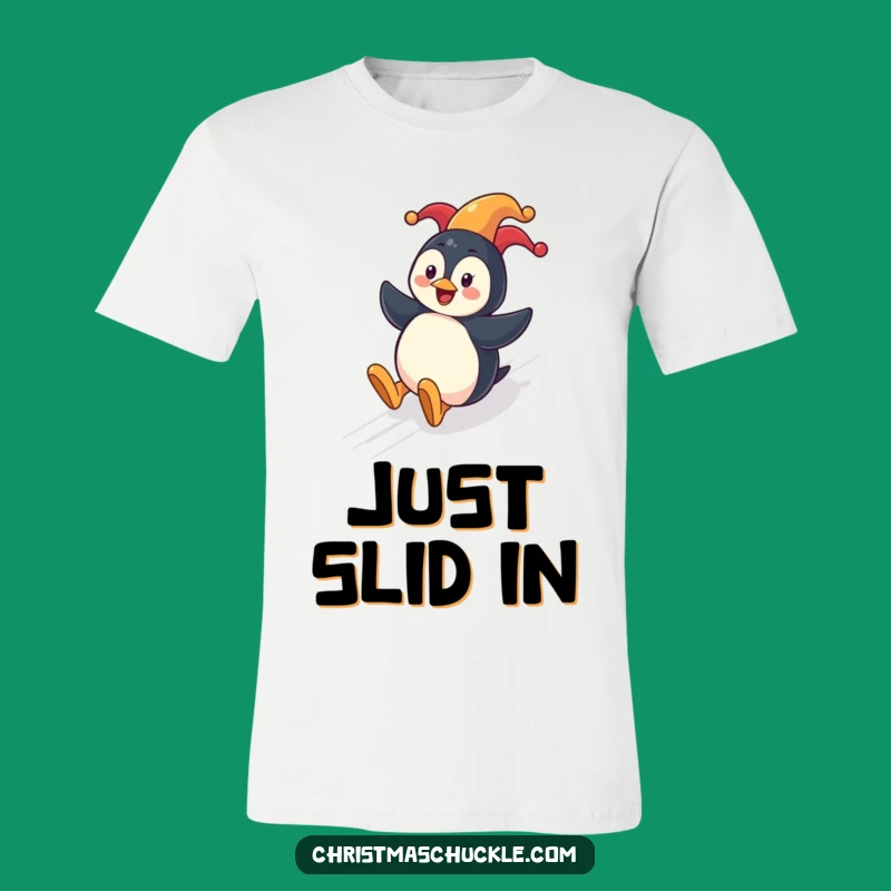 Funny Penguin Clown T-Shirt: Embrace the Winter Fun, Ideal Festive Funny Gift