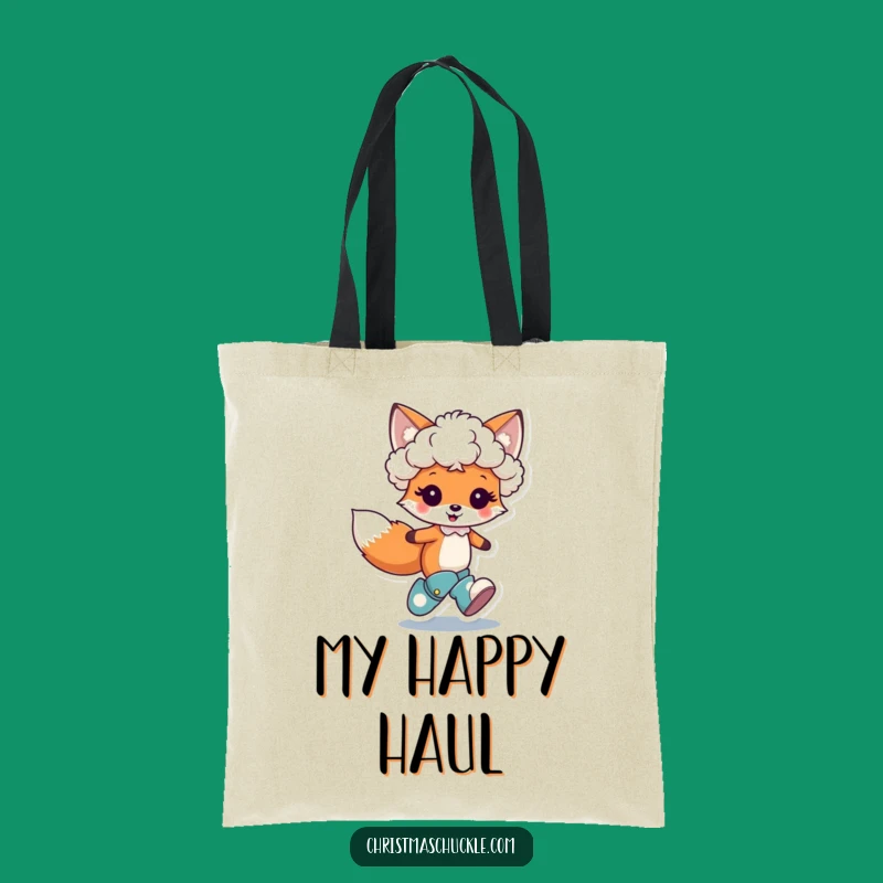 Funny Fox Clown Carry-All Tote - Chic and Hilarious Character Bag